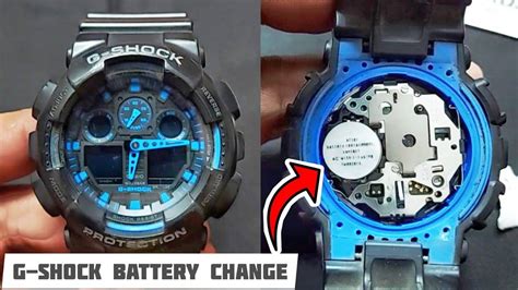 gshock 電池交換 時計の心臓部を新たに