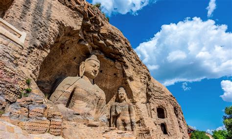  Yungang Grottoes 宏偉佛像與歷史之謎！